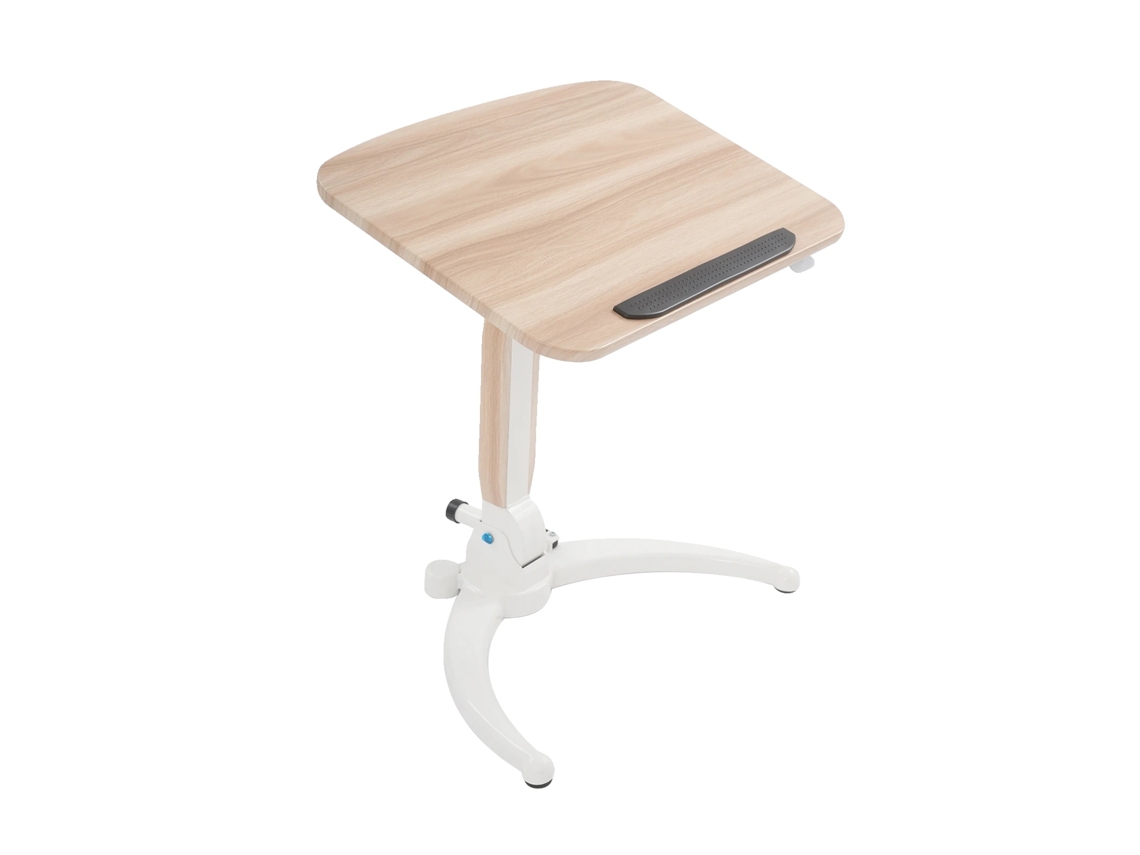 Escritorio de oficina móvil, altura ajustable, diseño compacto, madera OEM