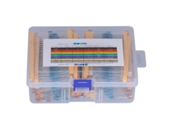 Kit De Resistencias De Película Metálica 2600 Piezas 1rω-3mω 1/4w Accesorios Electrónicos