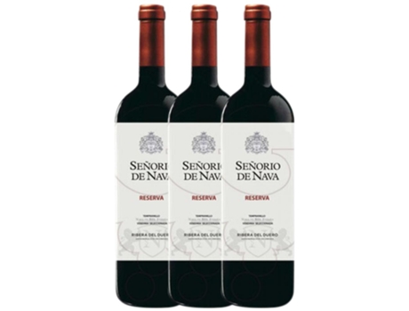 Vino SEÑORÍO DE NAVA Señorío De Nava Tempranillo Ribera Del Duero Reserva (0.75 L - 3 unidades)