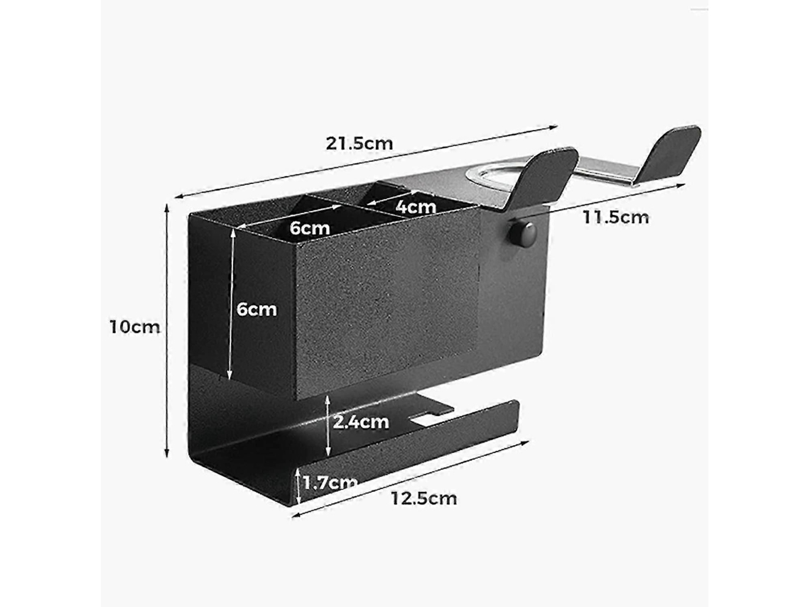 Soporte para secador de pelo, cable para el cabello, soporte autoadhesivo para montaje en pared GOKOCO (shikai)