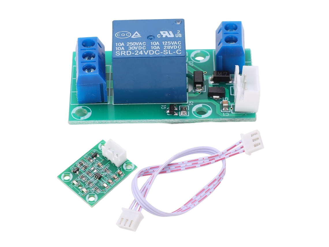 Módulo De Interruptor Táctil Capacitivo 1 Vía De Bajo Consumo Con Autobloqueo 24v Para Computadora