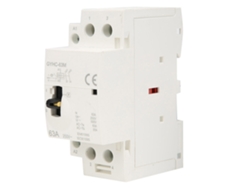 Contactor De Ca Residencial 2p 63a 50hz Para Riel Din Con Interruptor De Control Manual