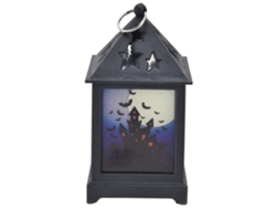 Rebe-linterna De Halloween Con Led Luz De Noche Portátil Lámpara De Fuego Para Decoración De Festivales Castillo