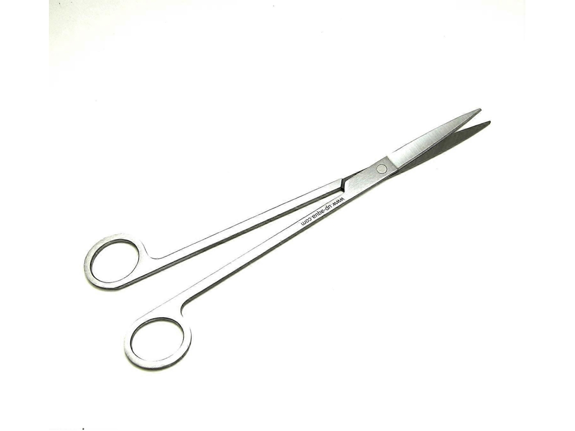 Tijeras largas profesionales para coser, cortar el pelo y hacer manualidades - Acero inoxidable, mango ergonómico, 20 cm (8 pulgadas)