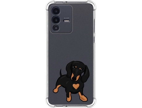 Carcasa para Vivo V23 5G TUMUNDOSMARTPHONE Dibujos Antigolpes Perros 04 Multicolor