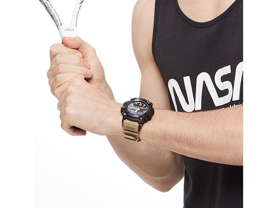 Reloj Deportivo Analógico-digital De Doble Esfera Para Hombre Con Pantalla Luminosa, Resistente Al Agua Hasta 50 Metros.