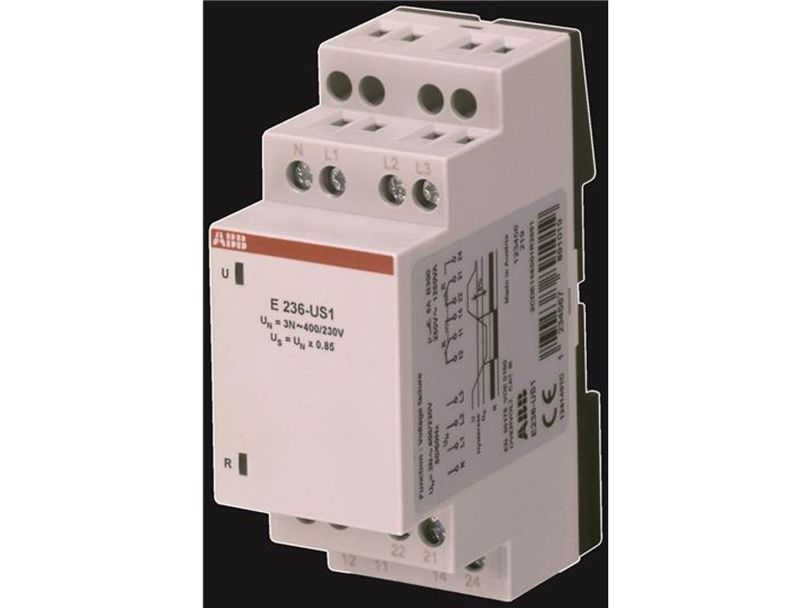 Relé de subtensión E236 Us1 Relé de subtensión E236 Us1 Abb (2cde165000r2001)