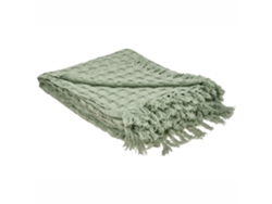 Colcha Beliani Bere De Algodão Verde 200x220x1