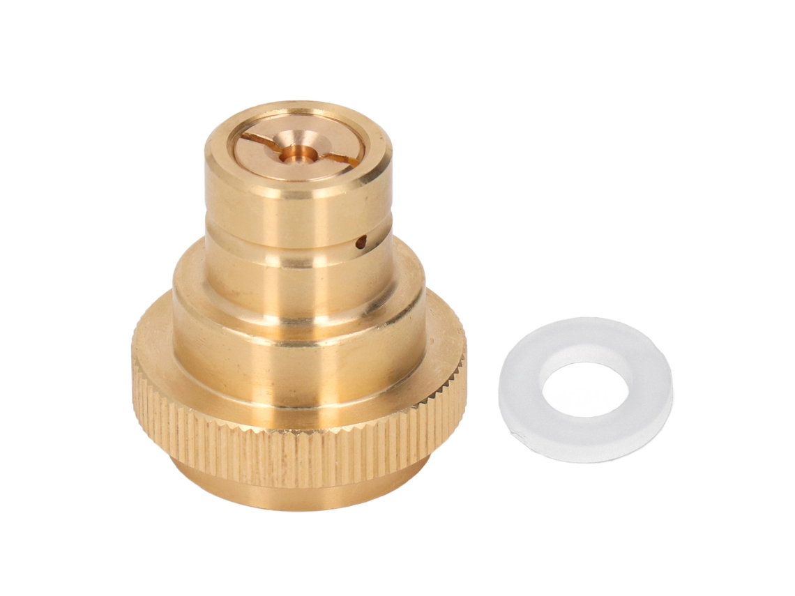 Adaptador Rápido De Co2 Para Dispensador De Agua A Gas Duo Terra Art, Conexión De Cilindro Tr21, Rosca Hembra De 4 Pines.