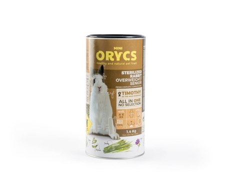 Pienso para Conejos MINIORYCS (1.4 Kg - Esterilizado)