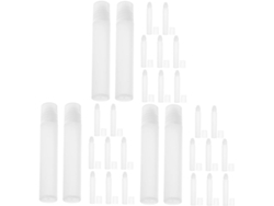 Conjunto de 3 frascos roll-on para óleos essenciais, frasco vazio ideal para viagens.
