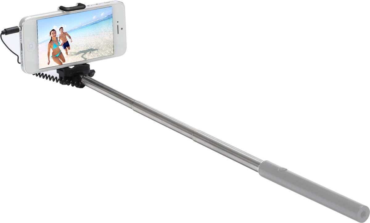 Ultron Selfie Hot shot stick con disparador de en el mango para iphone galaxy y otros inteligentes cable 173948