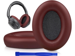 Almohadilla Para Auriculares Sony Wh 1000xm3 Over Ear Burdeos Zruxe (wh1000xm3)
