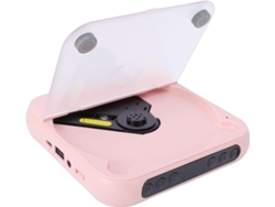 Reproductor De Cd Portátil Con Dos Altavoces Estéreo, Transmisor 5.3 Y Batería.