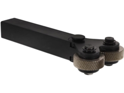 Herramienta De Moleteado Acero Doble Rueda 26 Mm Torno Mango Ergonómico