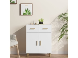 Aparador De Madera Contrachapada Blanco 69,5x34x89 Cm