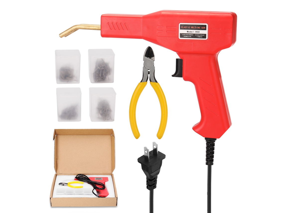 Grapadora Térmica Para Soldar Plásticos, Ideal Para Reparar Parachoques De Coche Y Tuberías De Pvc.
