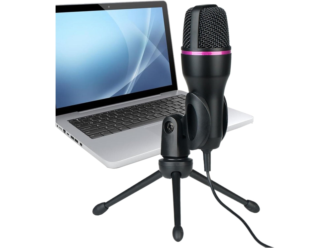 Micrófono De Condensador Usb | Para Interfaz De Computadora Con Doble Micrófono
