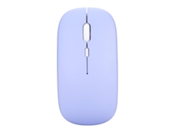 Ratón Inalámbrico Ultradelgado, Silencioso E Inteligente Para Juegos Y Accesorios De Oficina - Morado