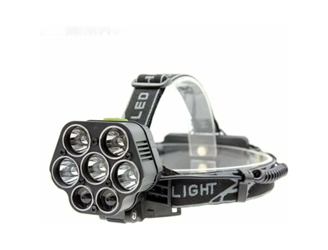 Linterna frontal superbrillante, potente linterna frontal 3000LM, resistente al agua, recargable por USB, linterna frontal 18650, linterna de pesca...