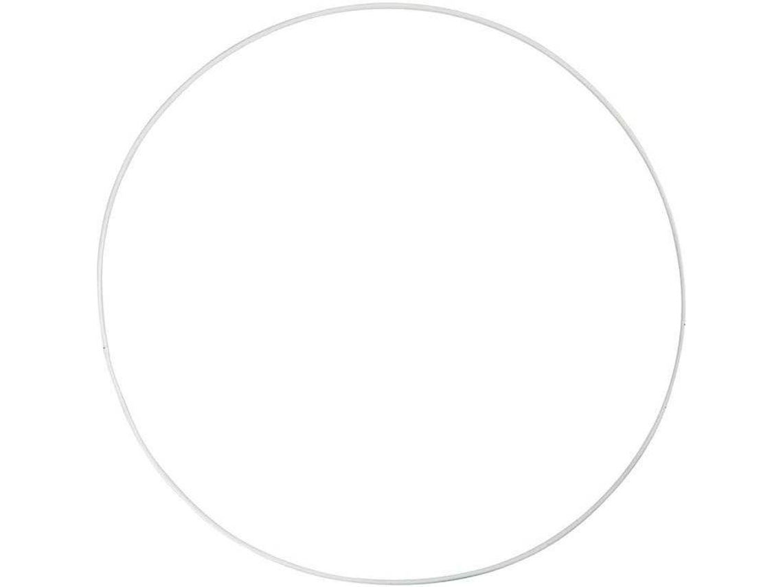 Círculo CREOTIME (Blanco - Metal - 30 cm)