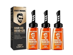 Cepillo de gel de secado rápido con cabezal de aceite para cabello 3x 2 en 1, peines no grasosos, peluquería Rosewell