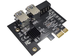 Adaptador Pci Express Riser Usb Para Extensión De Pc, Estabilidad Mejorada Y Facilidad De Instalación
