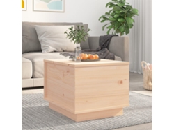 Mesa de Centro de Apoyo 40X50X35 Cm Madera de Pino Maciza