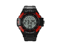 Reloj Deportivo Electrónico Con Pantalla Digital (rojo)