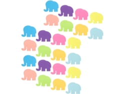 Juego De 24 Blocs De Notas Con Pegatinas De Elefantes, Blocs De Notas Con Animales Pequeños Para La Oficina Y La Escuela.