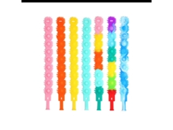 Pulsera Sensorial De Silicona Con Burbujas De Presión, Juguete Antiestrés Para Niños Y Adultos.