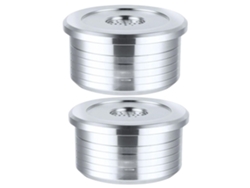 Pack 2 Cápsulas Reutilizables De Acero Inoxidable Para Cafetera Delta Q Quick