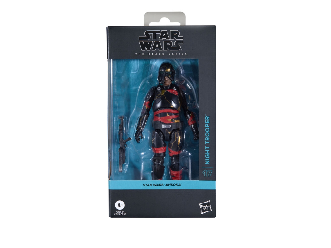 Figura de soldado nocturno Ahsoka de Star Wars, 15 cm, Hasbro