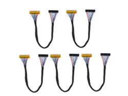 Vlrla-2026novo5 Piezas De Cable Lvds De 30 Pines Para Pantalla Lcd