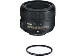 Objetivo NIKON AF-S 50MM F1.8G + HOYA UX UV 58mm Filtro
