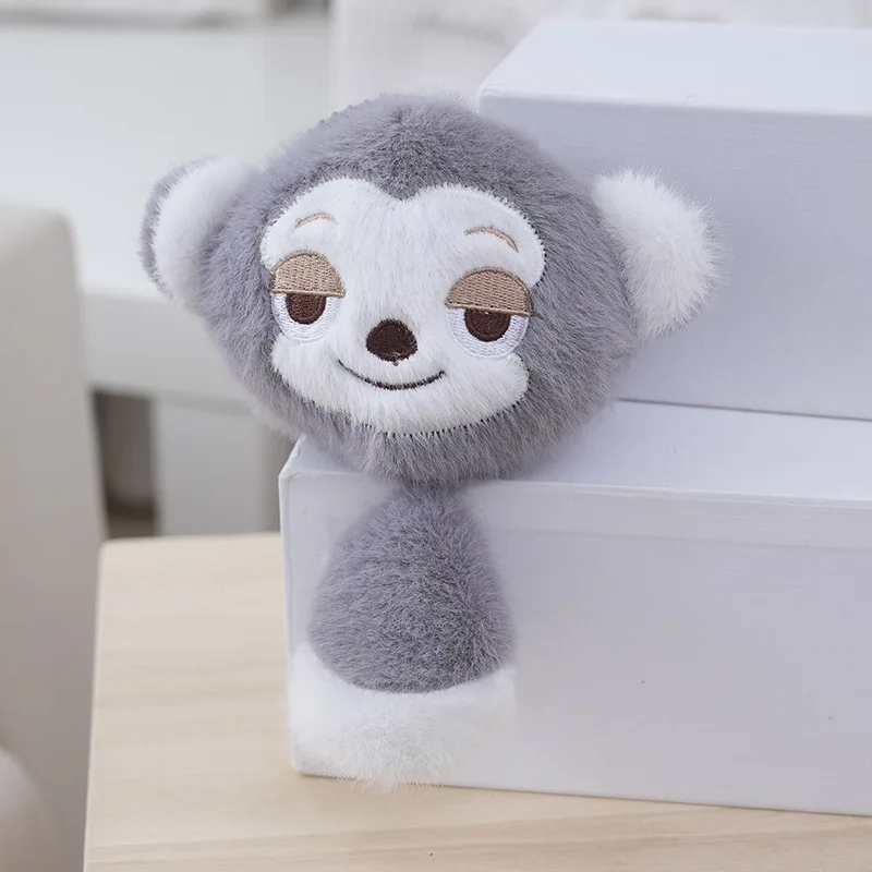 Llavero De Peluche De Zootopia (gris) De 17 Cm