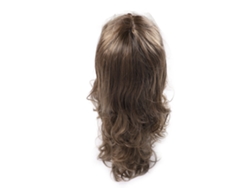 Peluca Larga Rizos Marrón Claro - Ondas Faciles De Cuidar Con Flequillo Aireado Y Volumen Natural