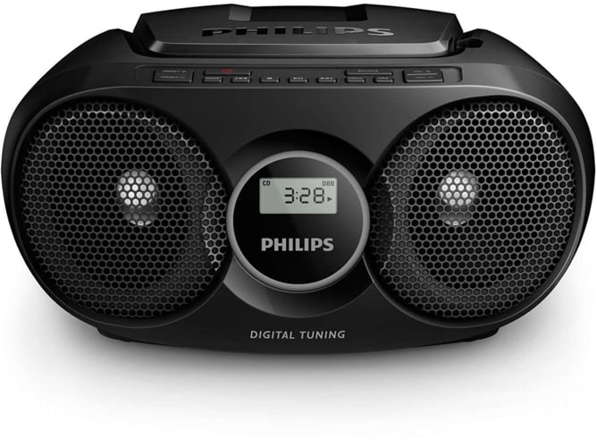 Radio Boombox PHILIPS AZ215B/12 (3 W - CD/FM)