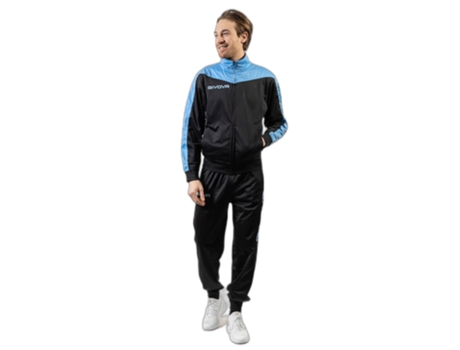 Chándal para Hombre GIVOVA (XL - Negro)