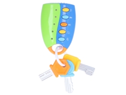 Chave De Brinquedo Simulada De Carro Com Luz E Som Para Bebês 24 Meses E Acima
