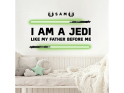 Pegatina de pared de Star Wars, soy ROOMMATES