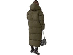 Fasst-abrigo Largo Acolchado Para Mujer Con Capucha Y Manga Larga, Chaqueta Acolchada Antiviento