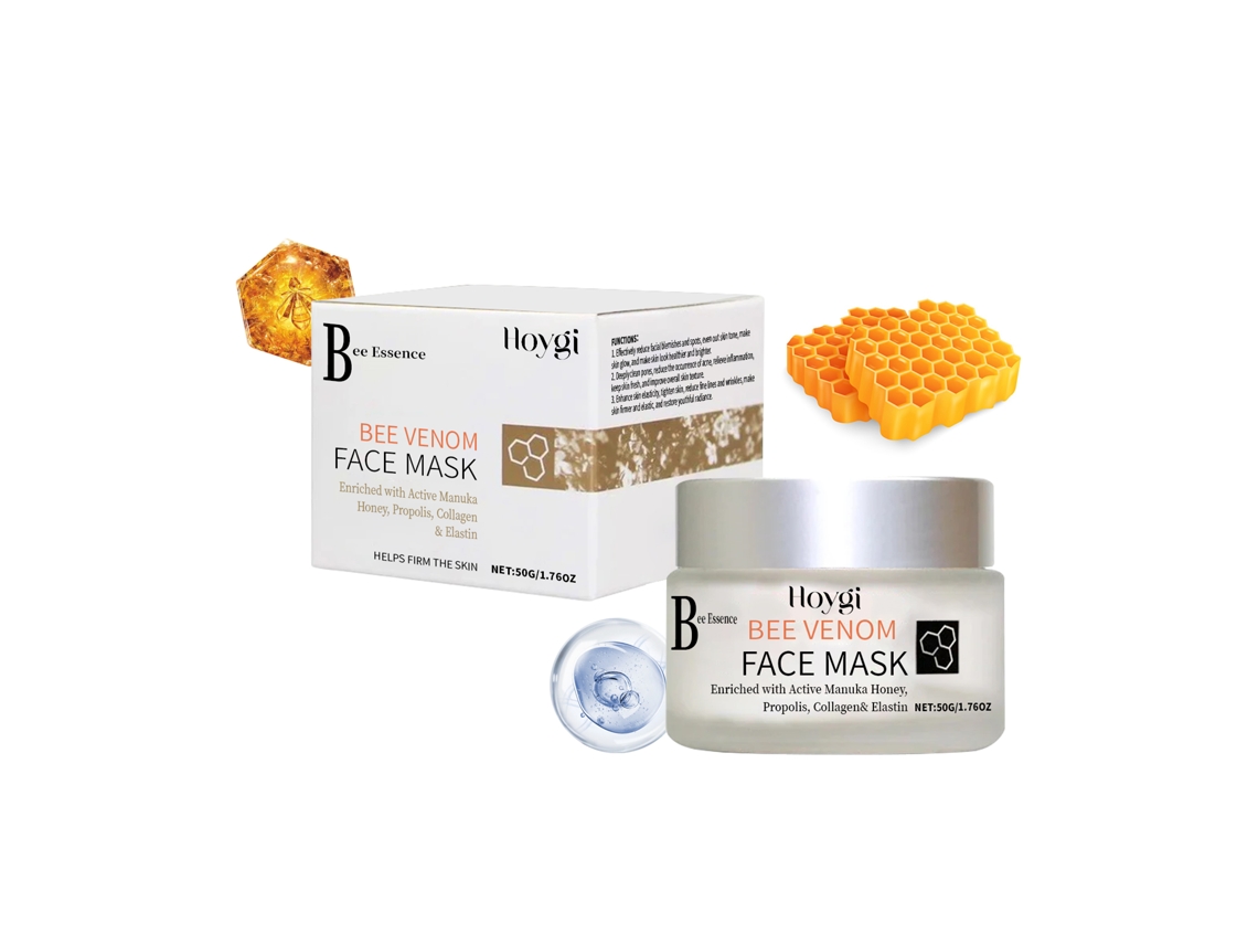 Mascarilla facial original de veneno de abeja para el cuidado diario.
