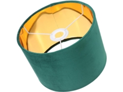 Forrada En Tela De Terciopelo Dorado, Segura, Compatible Con Base E27, Versátil Para Uso En Interiores/hogar, 30 Cm