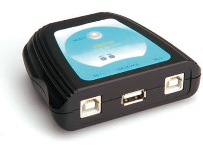 Comutador de impresora VALUE Manual USB 2.0 Printer Switch, 2 Ports