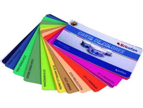 Carta de Colores COFAN Pinturas Monocapa