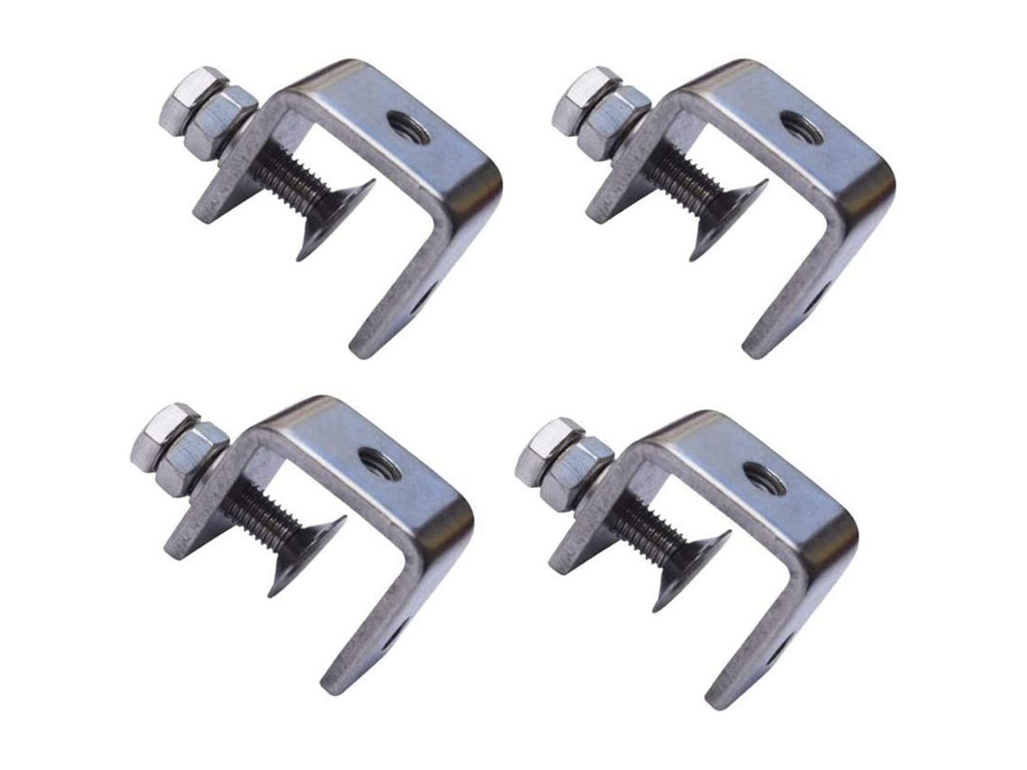 Cepillo En Forma De C De Acero Inoxidable 304 Para Menuiserie, Serrage Lourd, Gran Machoire Ouverture