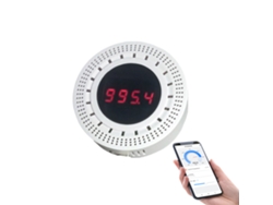 Sensor Inteligente De Presión Atmosférica Tuya Zigbee Con Detección De Temperatura Y Humedad