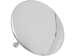 Tapa de desagüe para bañera, junta plana de latón, impermeable, filtro para cabello, instalación sin herramientas...