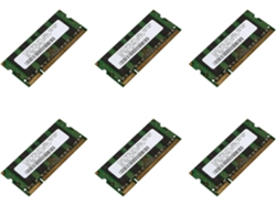 Módulos De Memoria Ram Para Portátil Ddr2 De 2 Gb A 667 Mhz Pc2 5300, Sodimm De 200 Pines Y 8 V, Compatibles Con Amd.